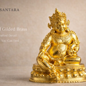 6.5cm thick gold-plated God of Wealth