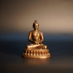 15cm bronze antique-style Amitabha Buddha